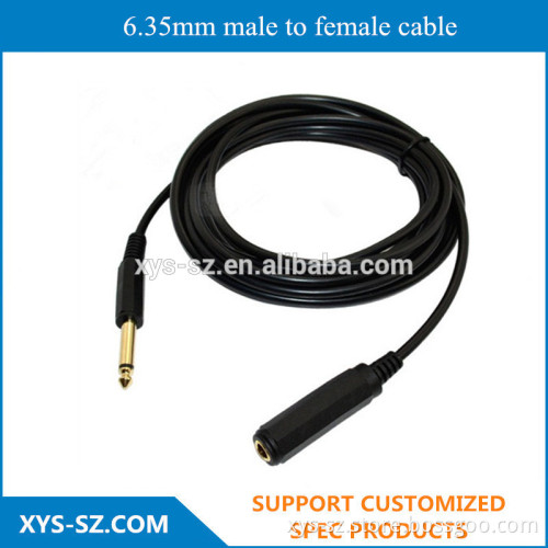 High Quality and Cheap Price 6.35mm male to female cable